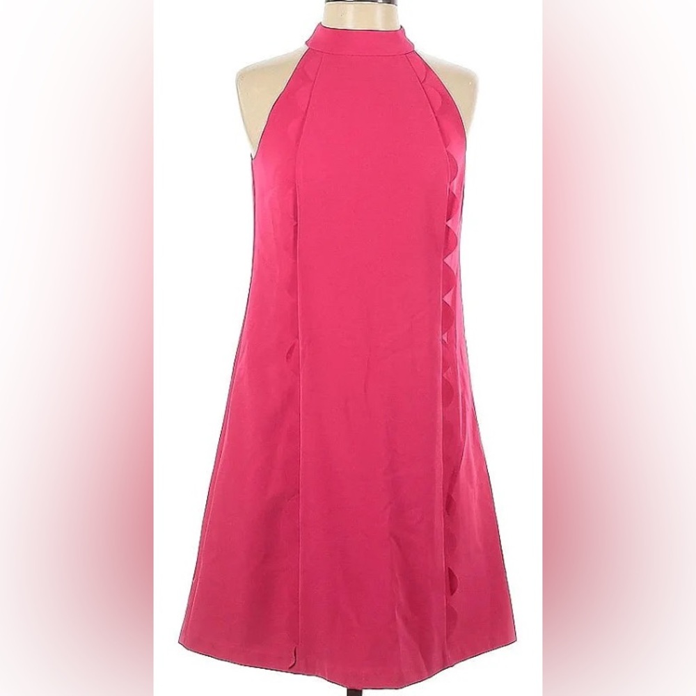 Vince Camuto Neck A Line Dress